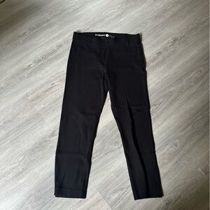 Betabrand Skinny-Leg Black Dress Pant Yoga Pants - Small